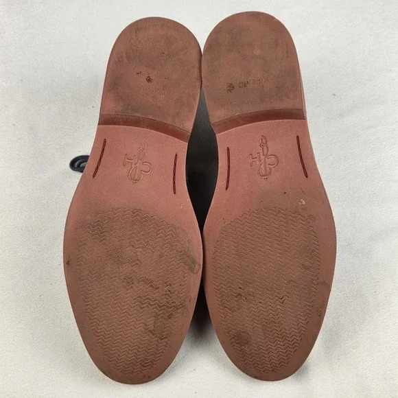 Cole Haan NikeAir Air Sole Saddle Brown Blue Leather Oxford Dress Shoes Sz 9 M - Picture 10 of 10